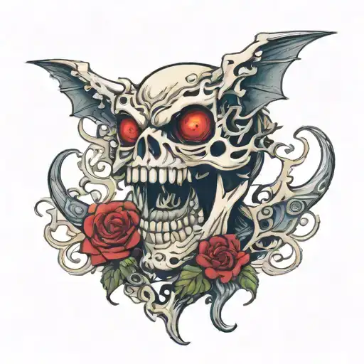 Yoshi Wearing Dry Bones Skull