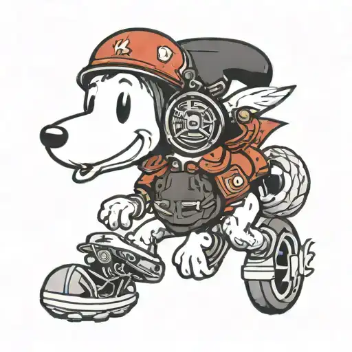 Snoopy As Shadow The Hedgehog