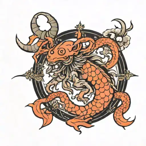 Japanesse Cancer Zodiac Sign
