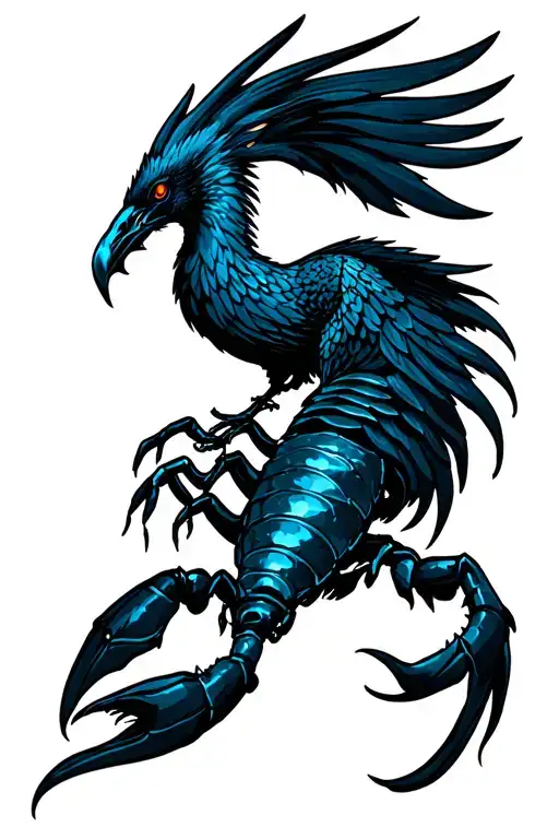 Scorpio Is Reborn From The Phoenix Egg