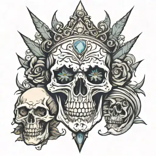 Skull Of Kings And Demonds