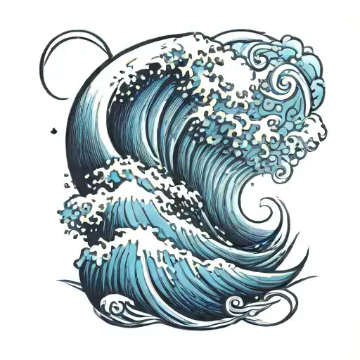 Wave Under The Bicep Part Of The Arm Band