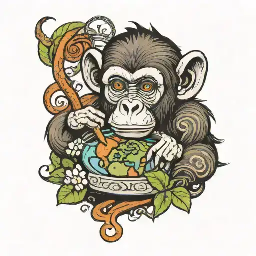Monkey Eat Earth