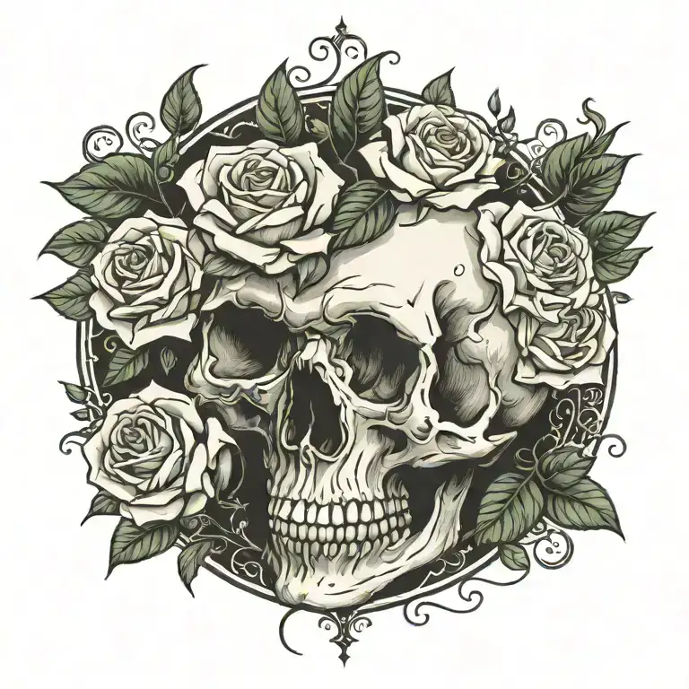 Skull Roses Growing House Plants