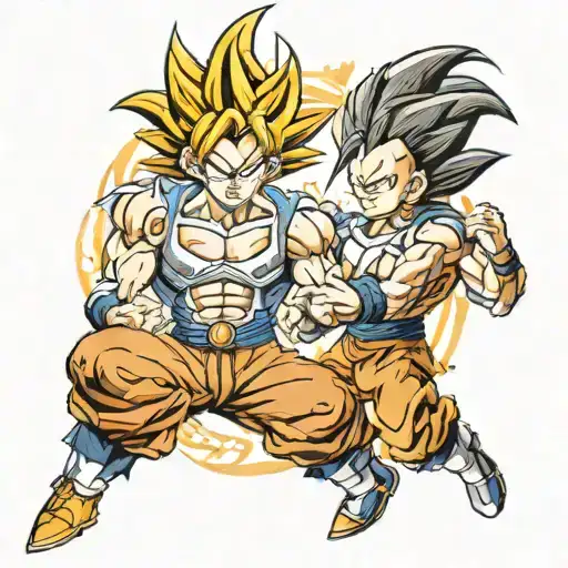 Goku And Vegeta