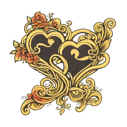 2 Heart Infinity Symbol Incorporated