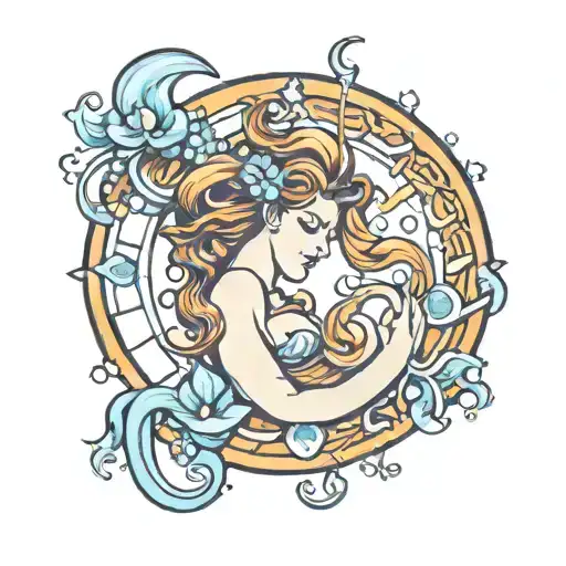 Aquarius Zodiac Symbol