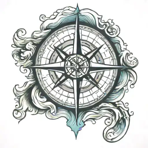 Waves And Compass