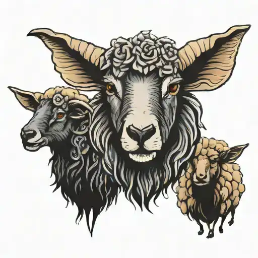 Three Black Sheep