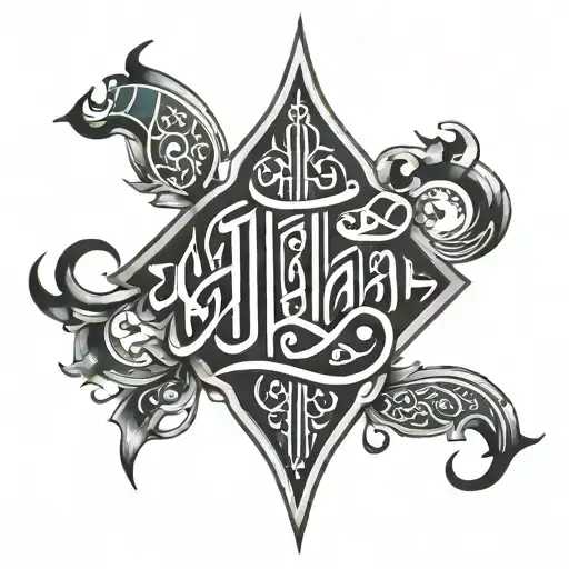 Arabic Writing Lyrics