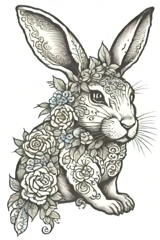 Bunny Rabbit With Female