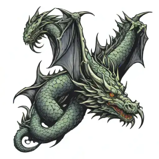 Dragon Tattoo Design