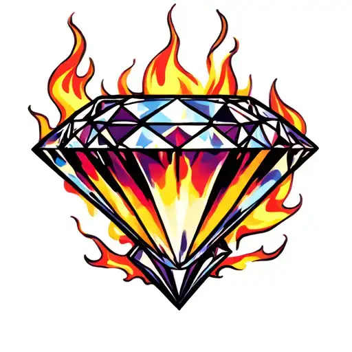 The Diamond Is On Fire