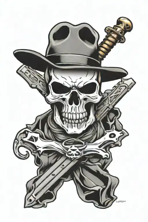 Punisher Skull Tattoo