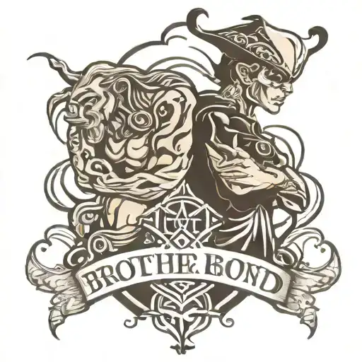 Brother Bond Symbolizing The Connection