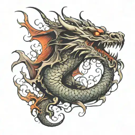 Dragon Breathing Fire