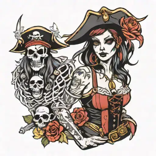 Marauder Pirate Goth Girl