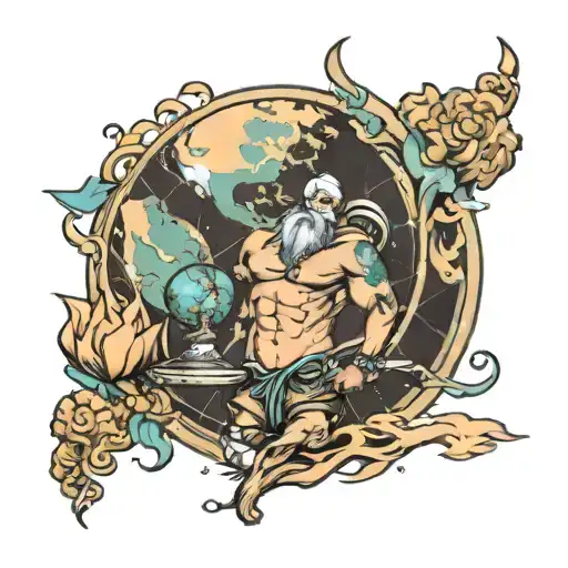 Atlas Carrying The World