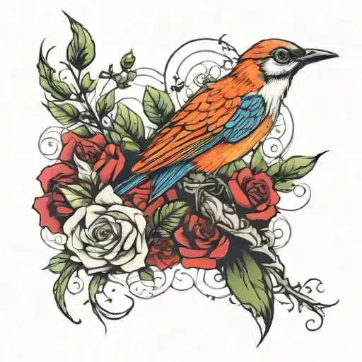 Nature Tattoo On Forearm Sleeve