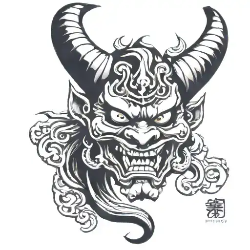 Oni Demon Mask