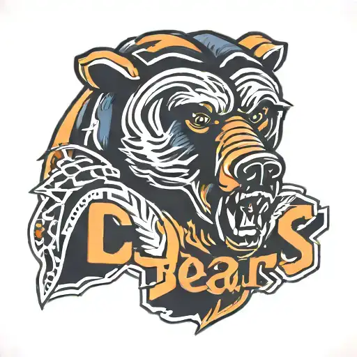 Old School Chicago Bears Logo