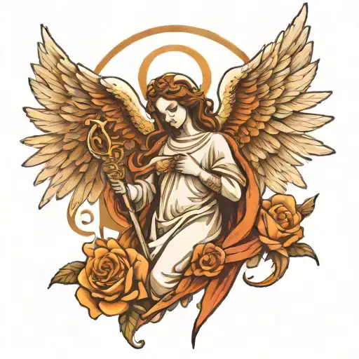 Guardian Angel And The Holy Death