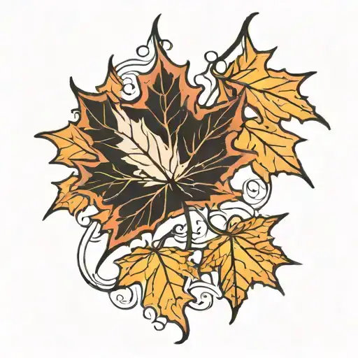 Fall Maple Leaf