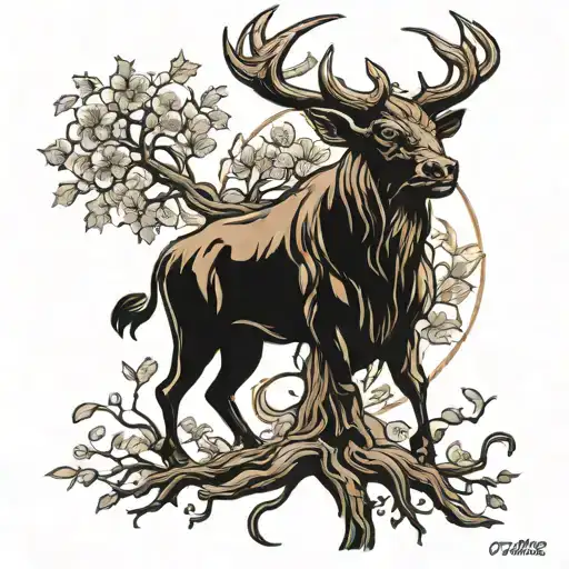Tree Capricorne And Taurus Zodiac Sign