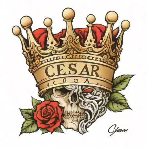 Cesar Crown With Name