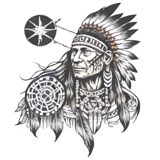 Native American Sleeve