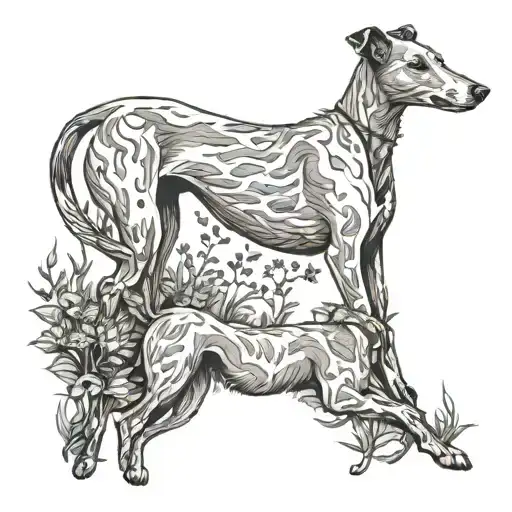 Lurchers Coursing Hares Deer Foxes Hunting Countyside Greyhounds