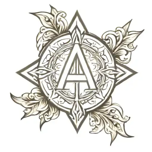 Alpha And Omega Symbol