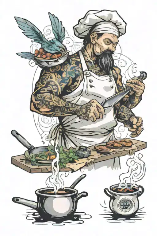 Journey And Chef Cooking