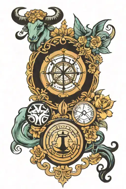 Libra Taurus Aquarius Zodiac Sign