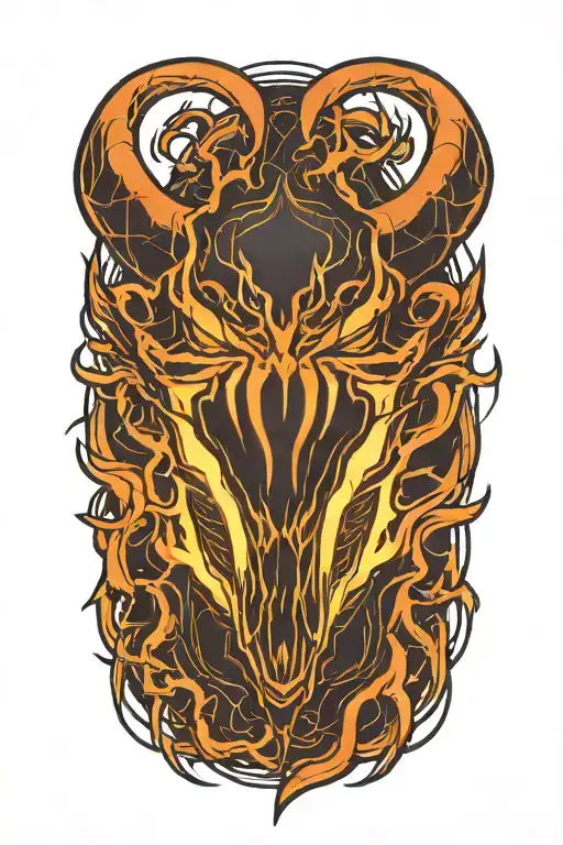 Venom Spider Logo Made Out Of Lighting Bolt Shaped Like