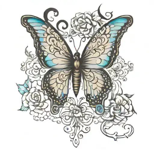 By Grace Through Faith Butterfly