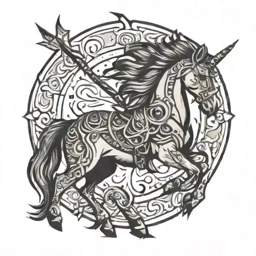 Sagittarius Tribal
