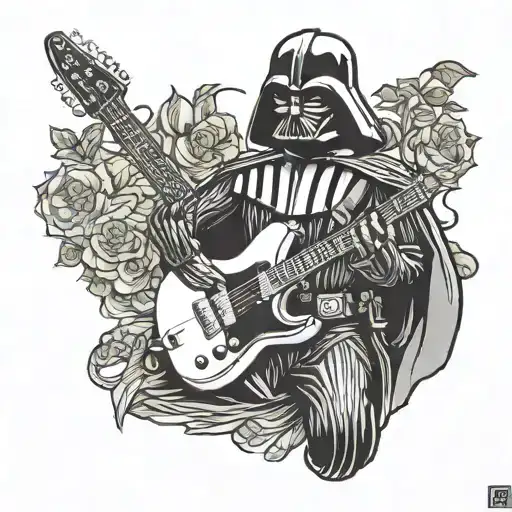 Darth Vader Plays Telecaster Guitar