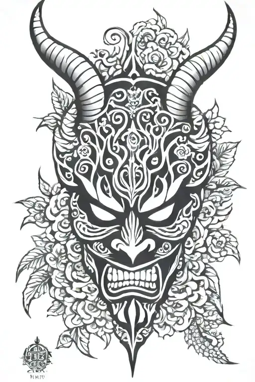 New Zealand Sri Lankan Devil Mask