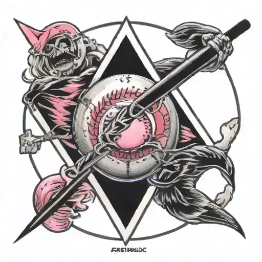Baseball And Pink Floyd Dark Side