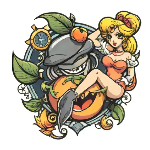Sexy Peach From Mario Bros