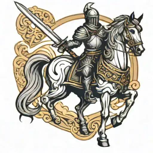 Knight With Sword