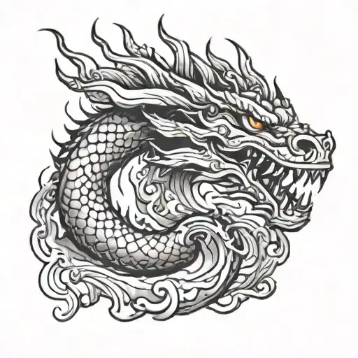 Dragon Breathing Fire
