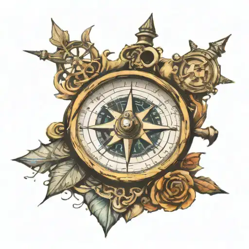 Distress Compass With Appilician Mounts