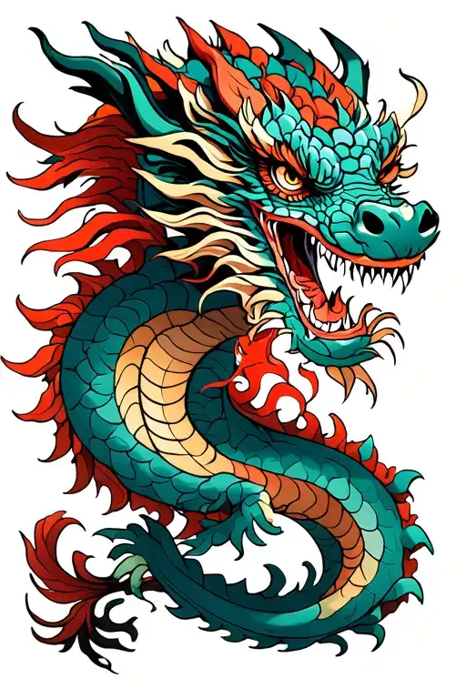 Japan Style Dragon