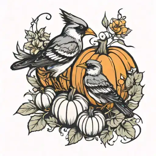 Pumpkin Magpies