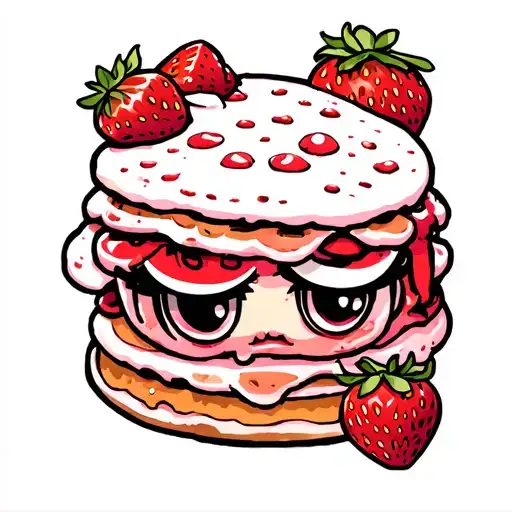 Sad Strawberryshortcake Cartoon