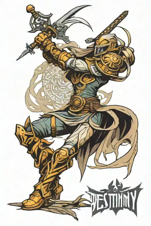 Destiny Is All With Sword