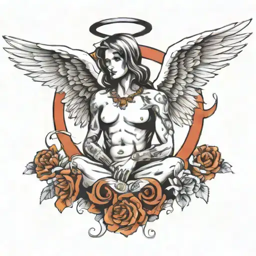 Prevention Themed Fallen Angel