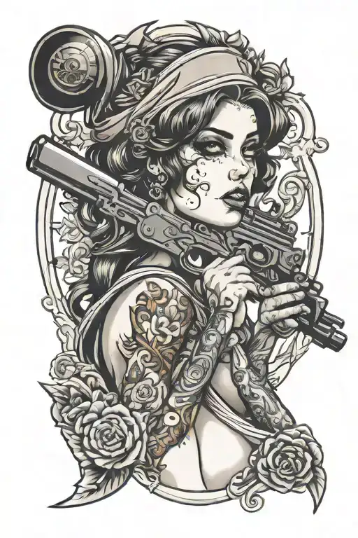 Themis With A Gun To Her Head